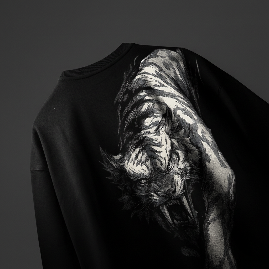 TIGER'S WRATH OVERSIZED TEE