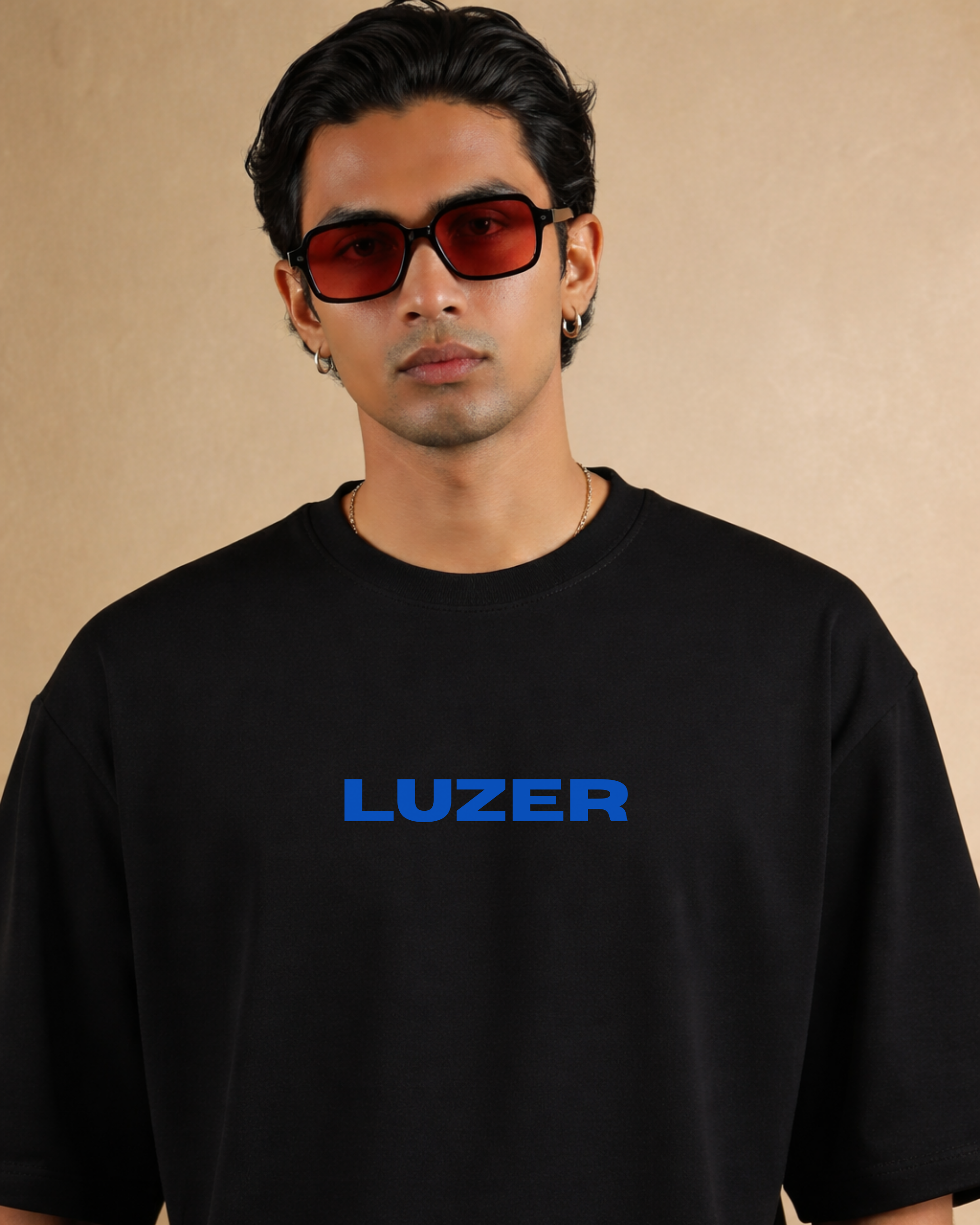 MOON HUNTER OVERSIZED TEE(BLACK COLOR)