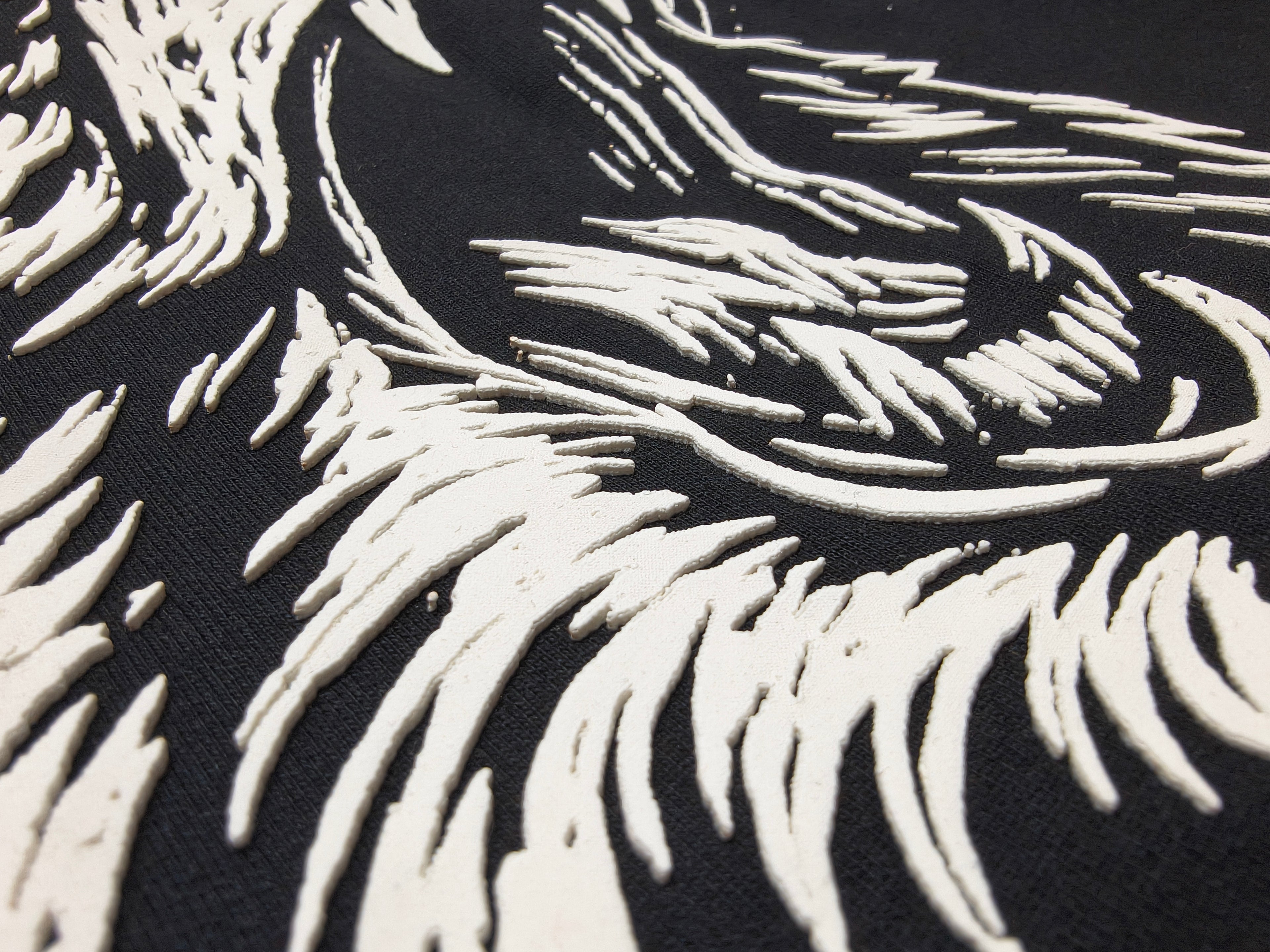 ALPHA ROAR OVERSIZED TEE(BLACK COLOR)