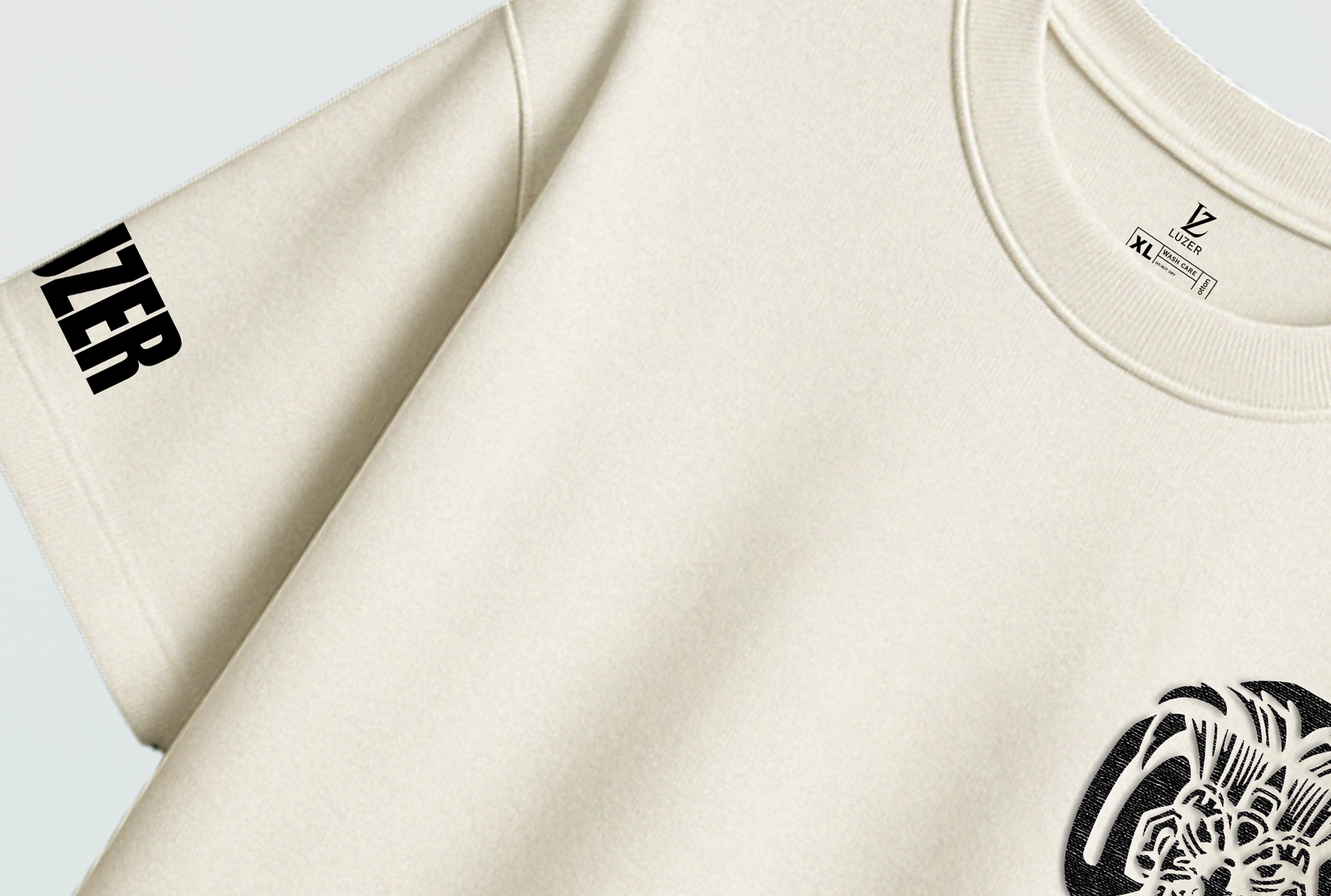 KHANSAR SEAL OVERSIZED TEE