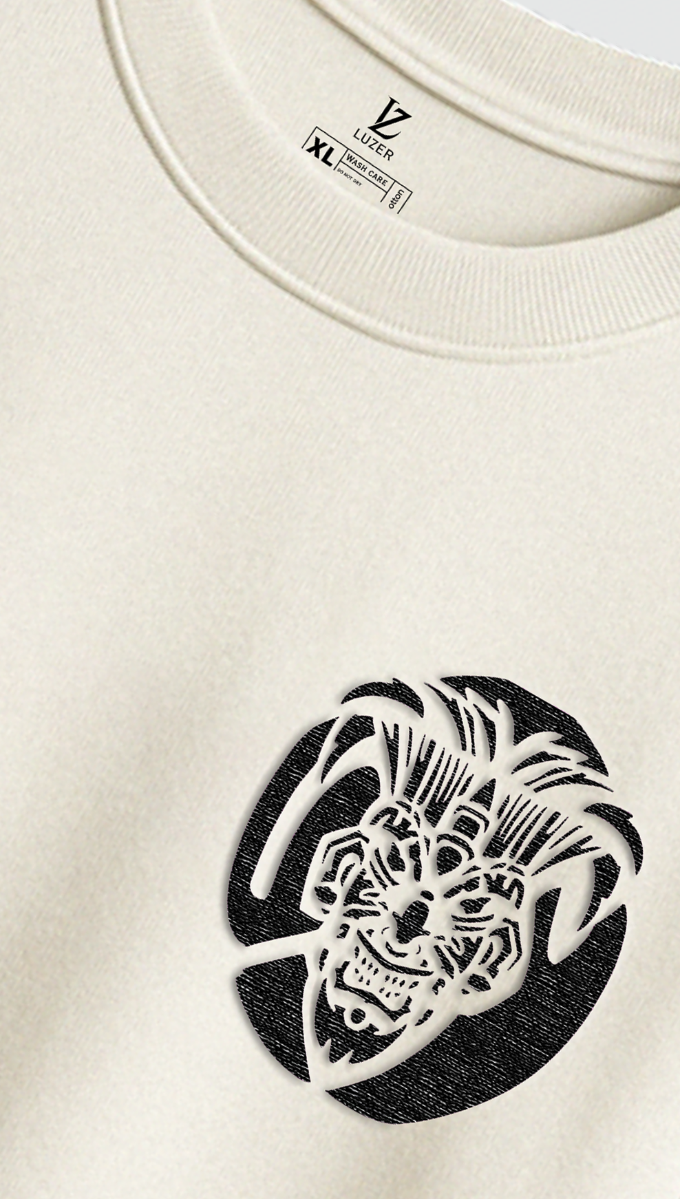 KHANSAR SEAL OVERSIZED TEE